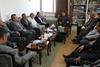 دیدار مدیر حج وزیارت و تعدادی از کارگزاران زیارتی با مدیر کل صدا وسیمای مرکز کردستان