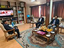 دیدار مدیر حج و زیارت استان کردستان با مدیر کل صدا و سیمای مرکز استان