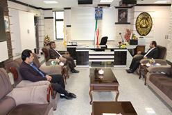 دیدار مدیر حج و زیارت استان با مدیر شعب بانک ملی کردستان. 